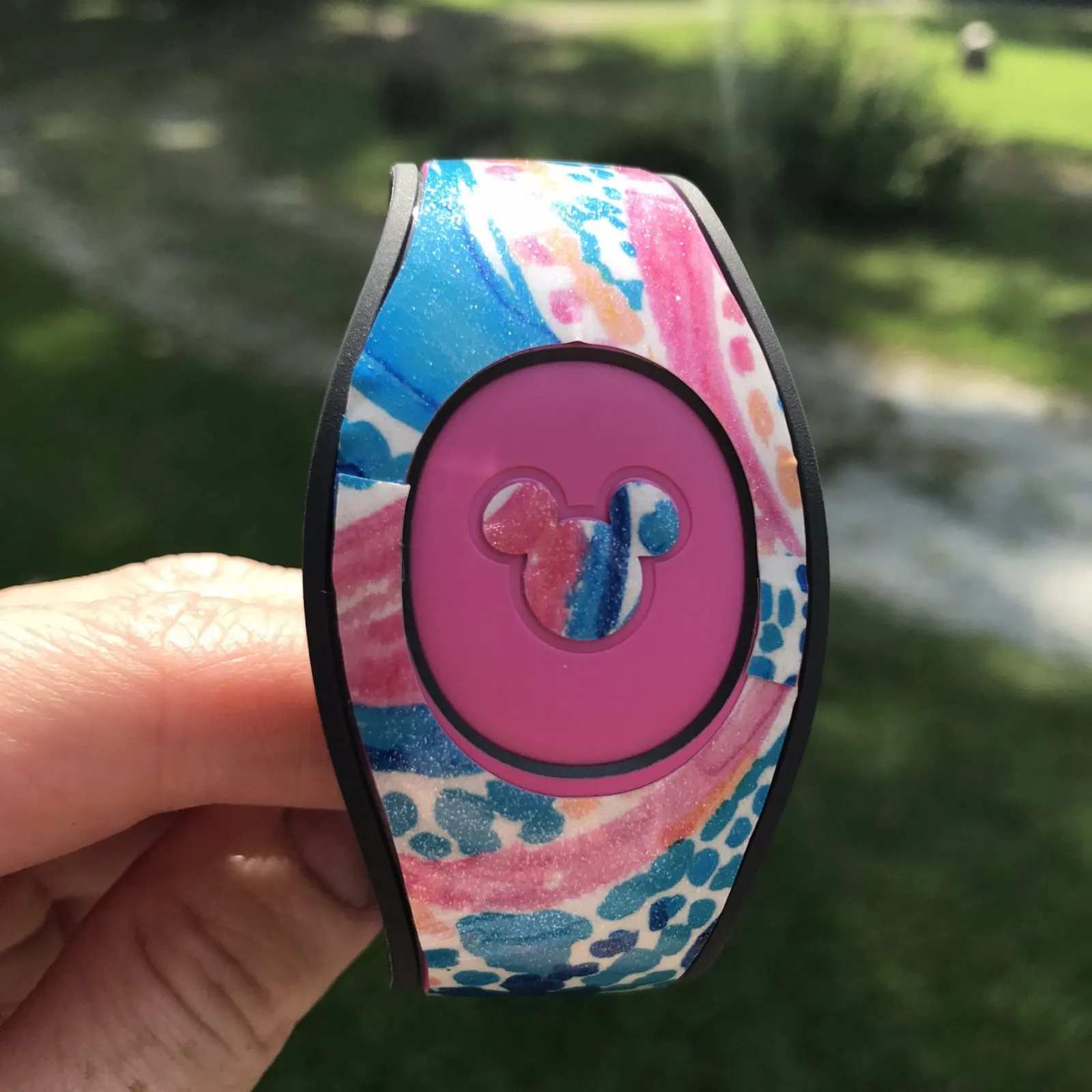 Polka Dots Decals for MagicBand 2 or MagicBand, Minnie Mouse Style Vinyl  Sticker for Magic Band Straps