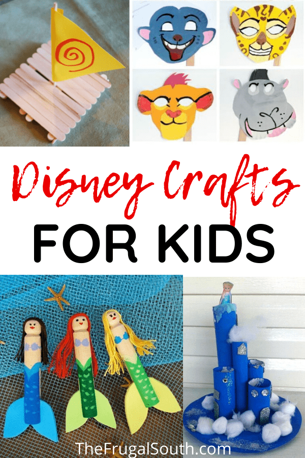 Easy Disney Crafts For Kids - The Frugal South