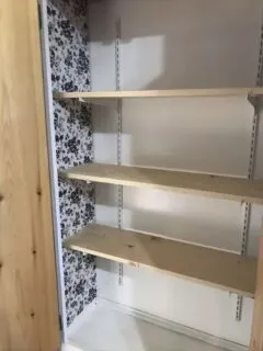 diy pantry shelves cheap and easy
